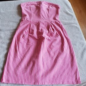 Strapless Cotton Dress